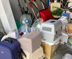 扇風機、ゴルフバッグ、スーツケース等の回収・処分